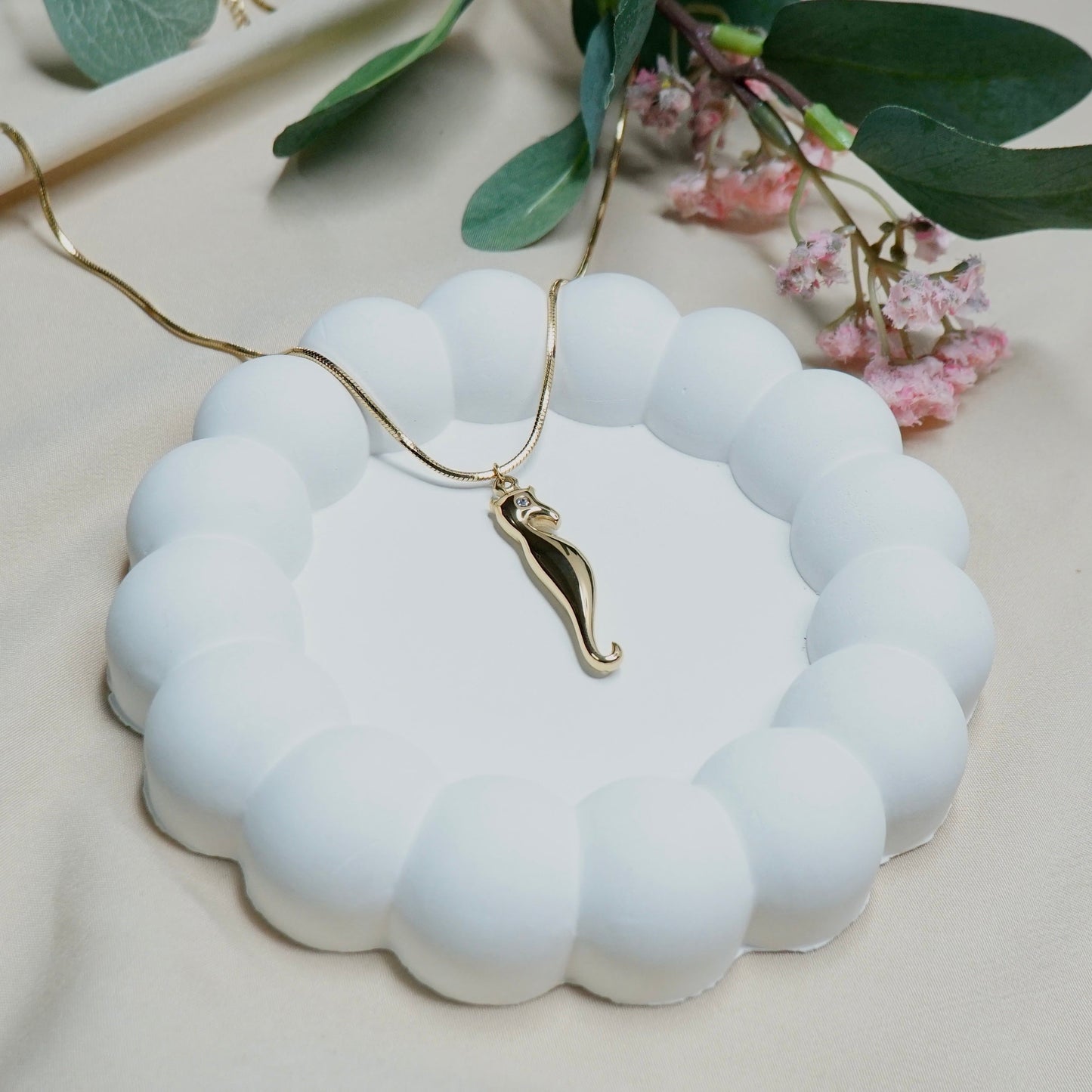 Seahorse Pendant Chain