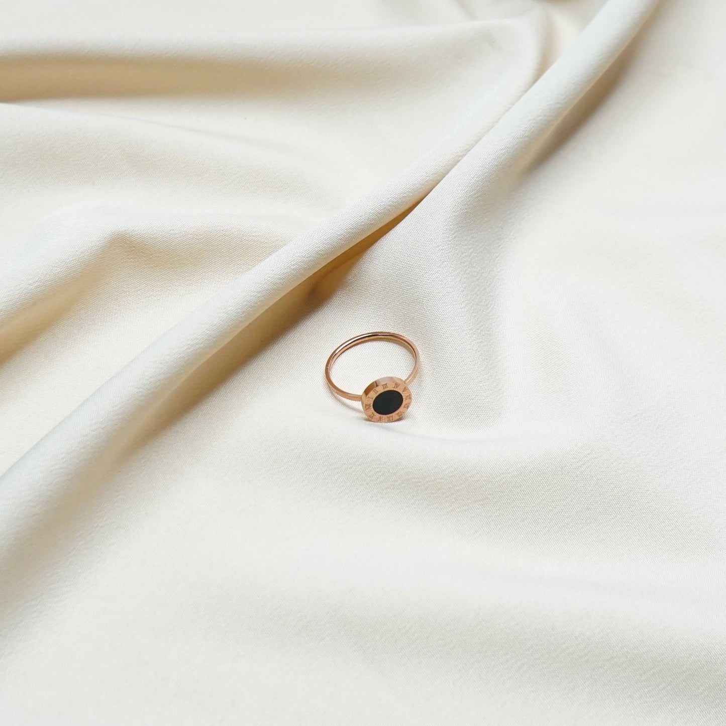 Geometric Rings Rose Gold