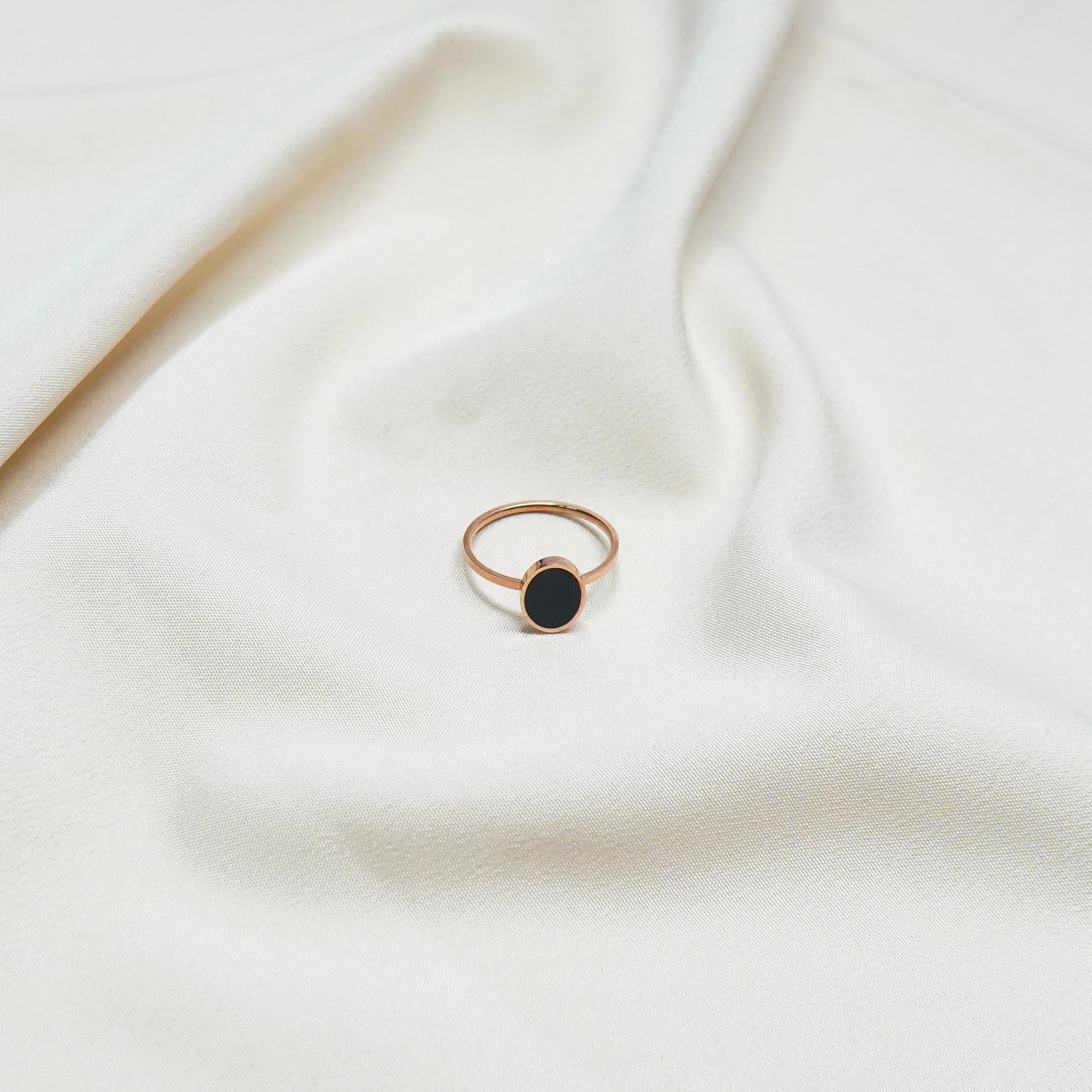 Geometric Rings Rose Gold