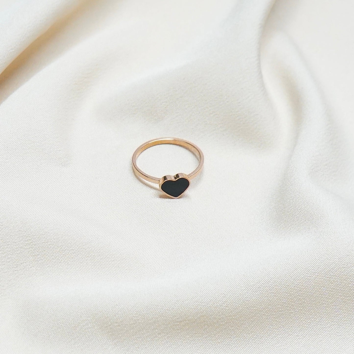 Geometric Rings Rose Gold