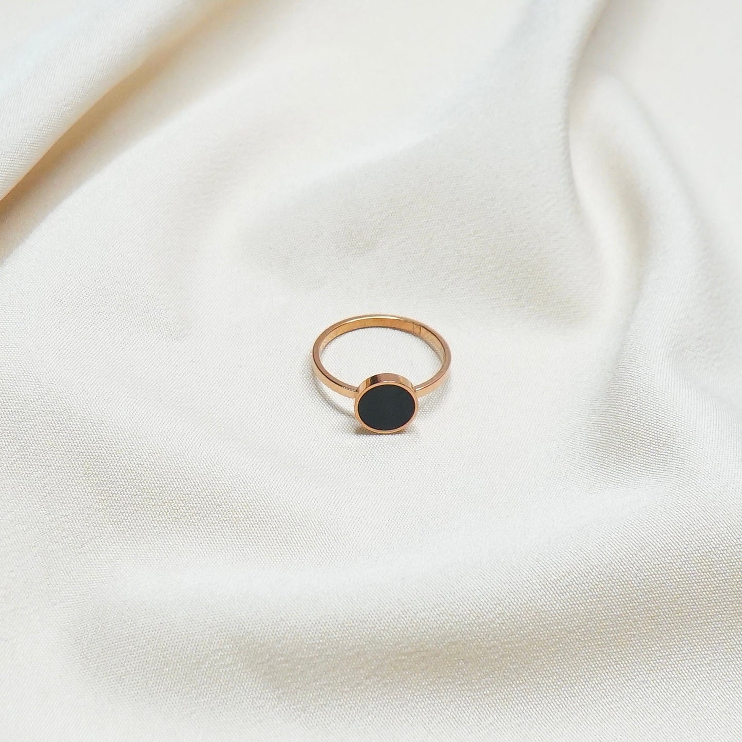 Geometric Rings Rose Gold