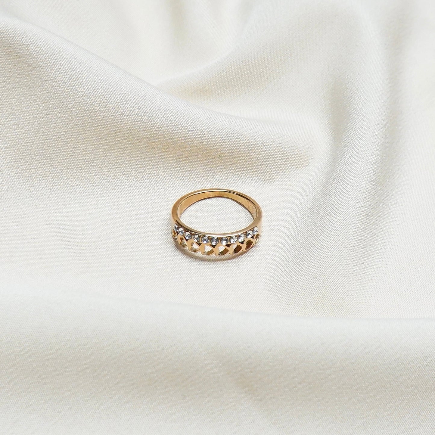 Crown with Shapes Ring