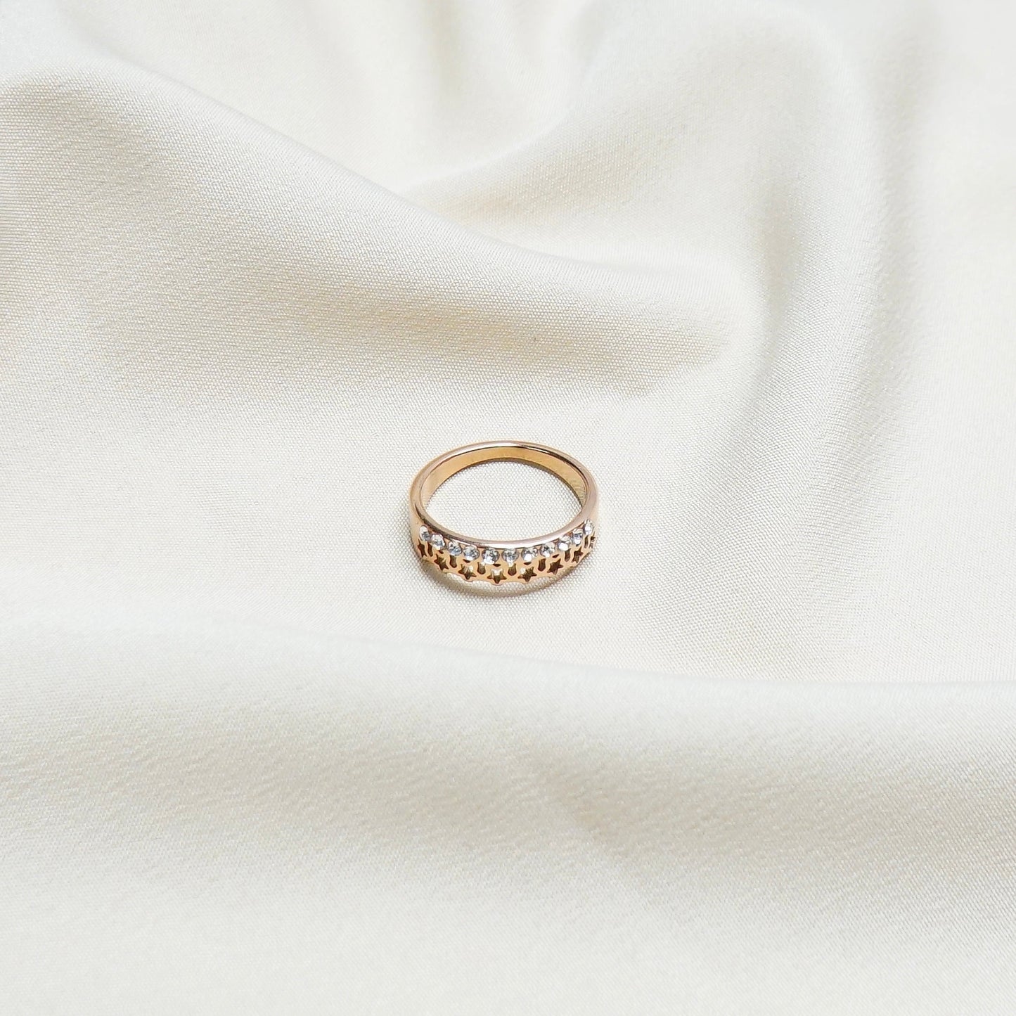 Crown with Shapes Ring