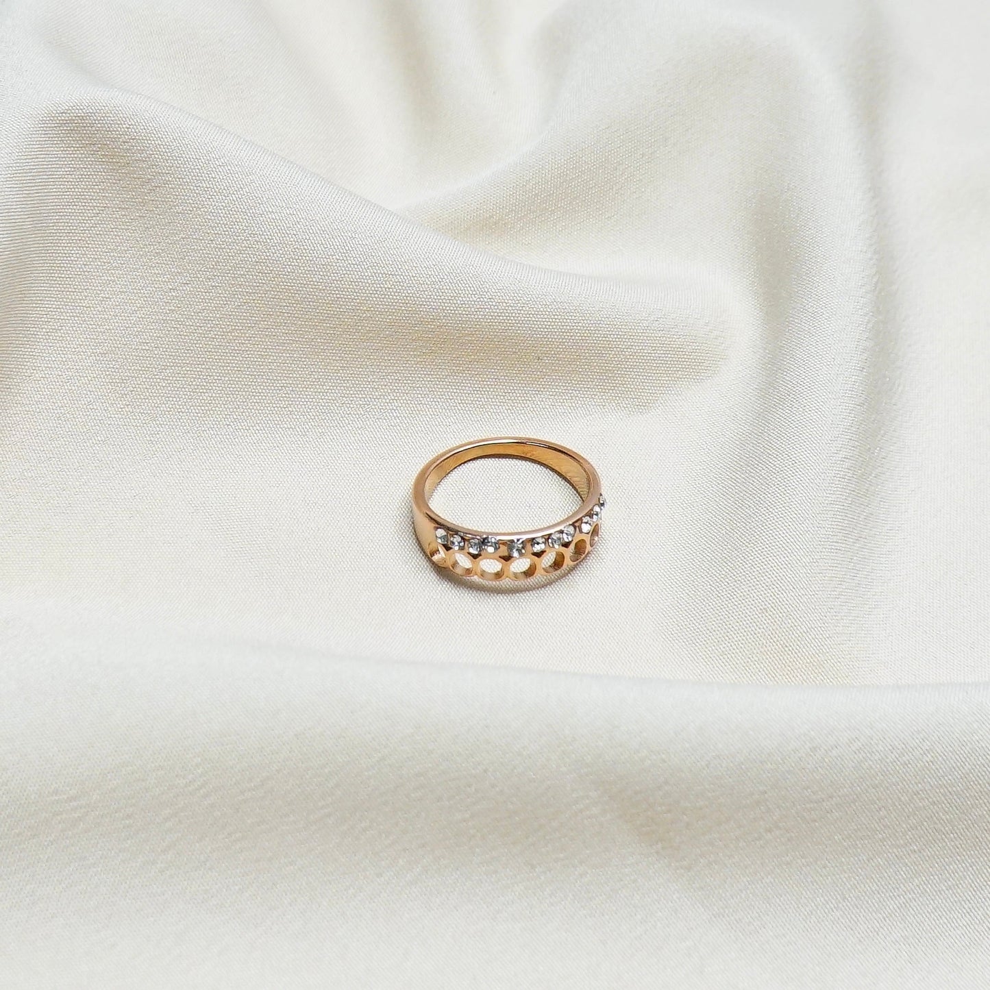 Crown with Shapes Ring