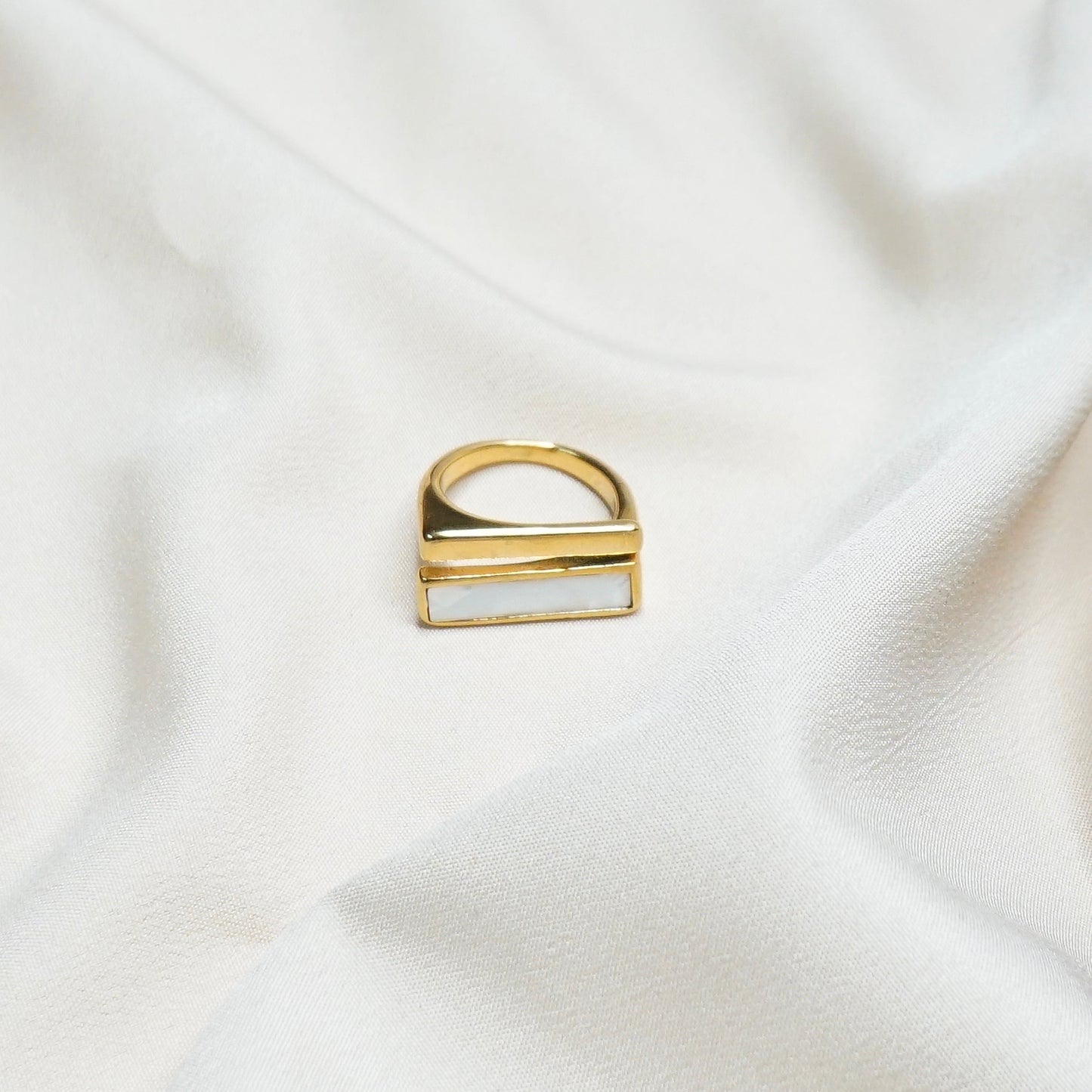 Ivory Bar Stack Ring