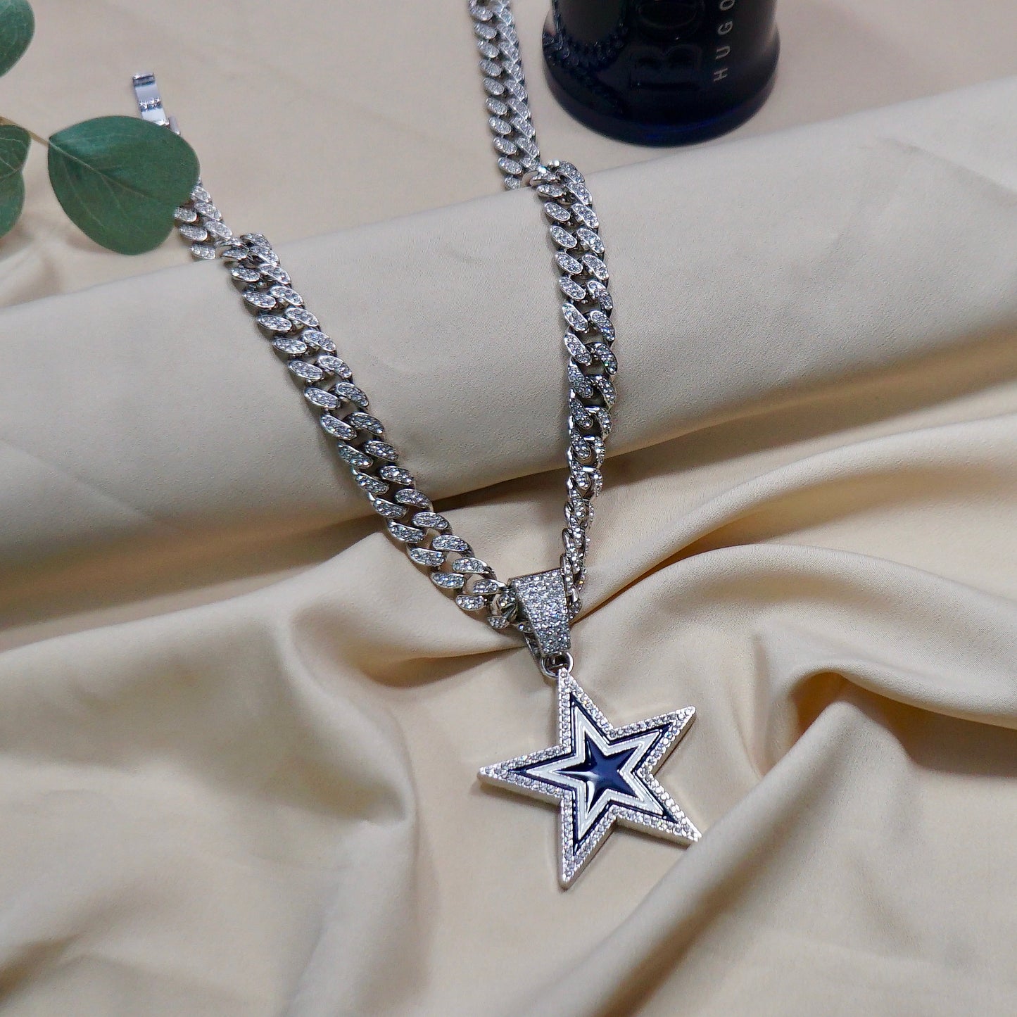 Diamond Star Link Chain