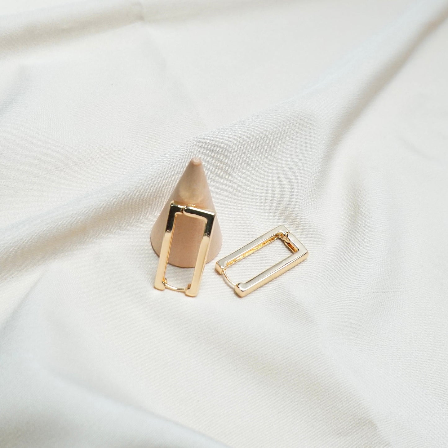 Rectangle Hoop Earrings