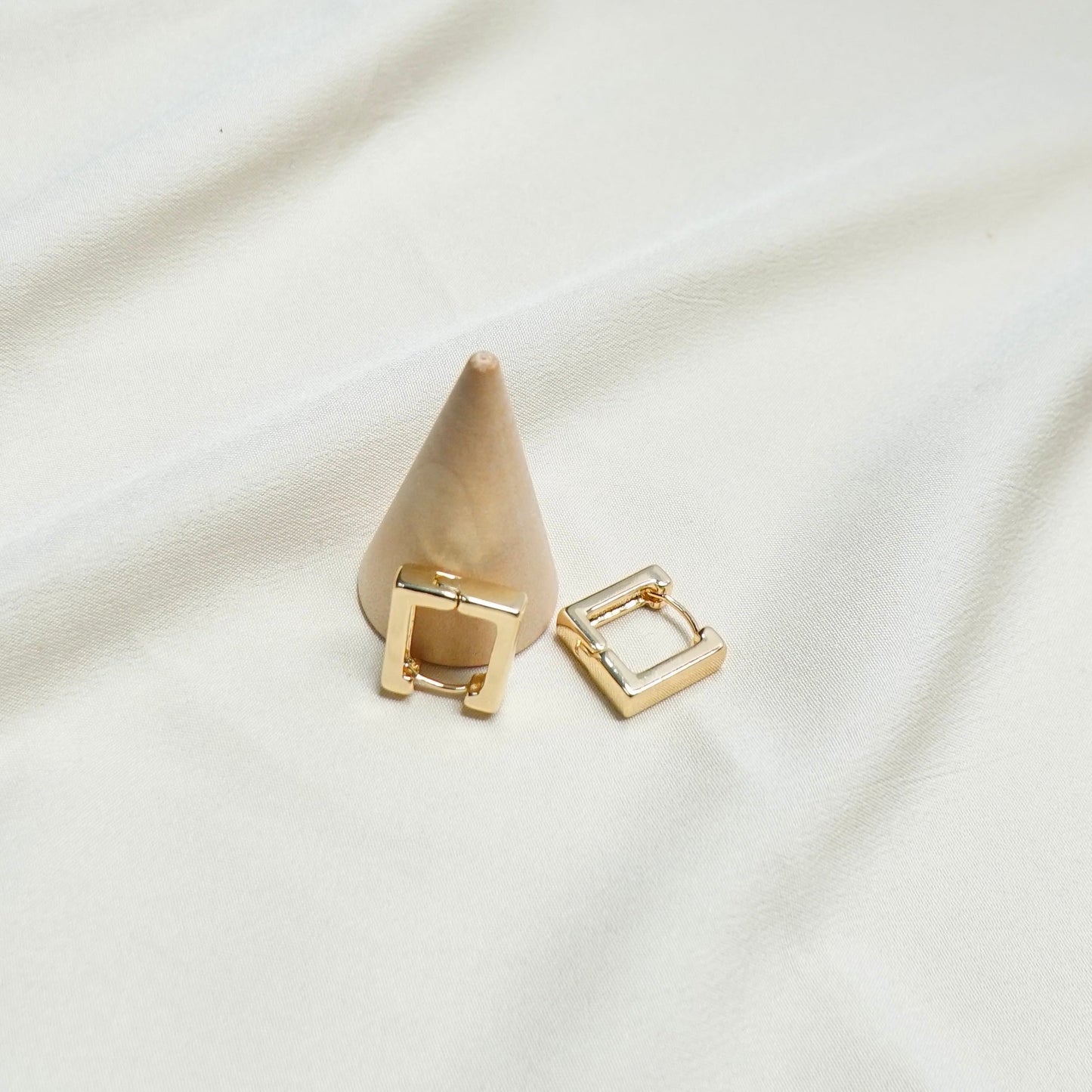 Square Small Hoop Earrings