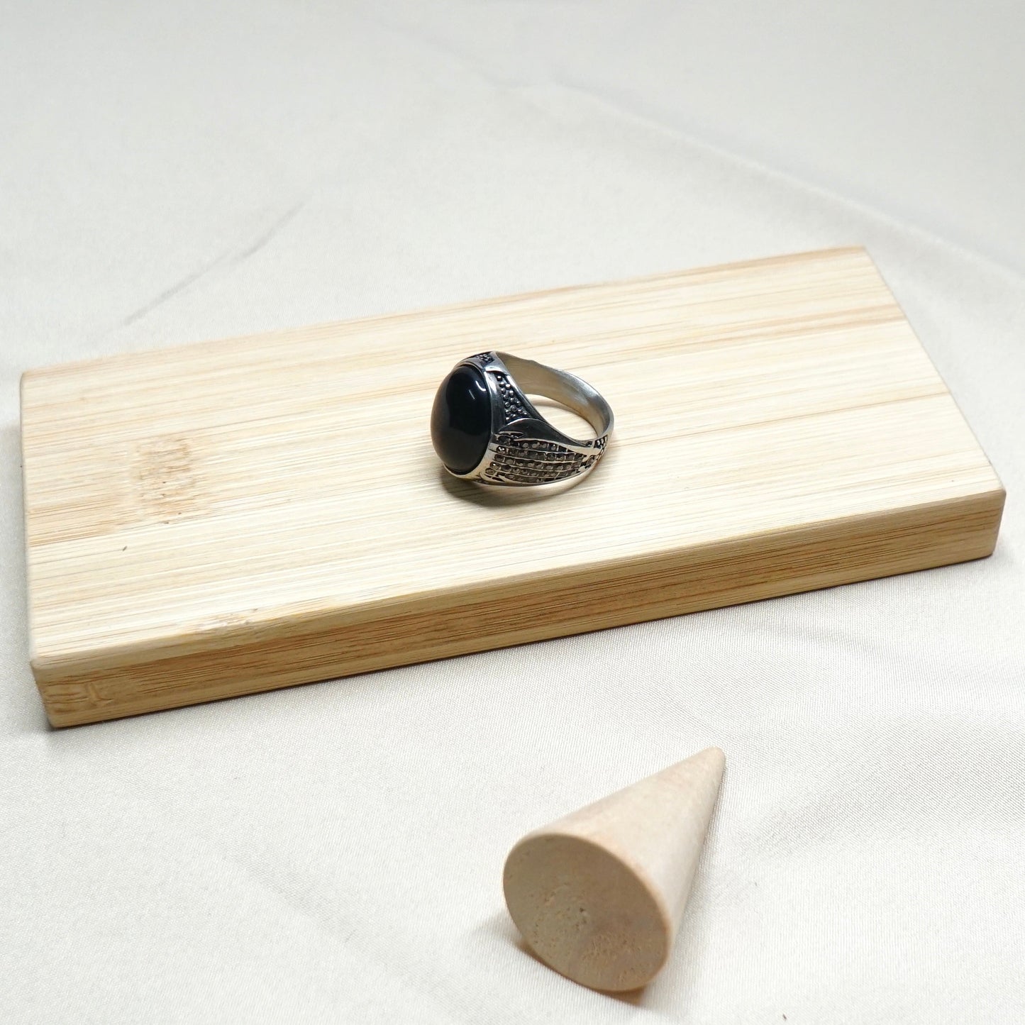 Black Stone Ring