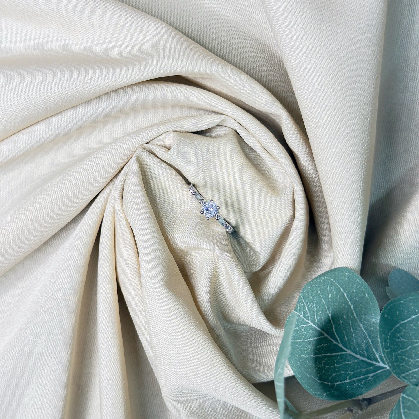 Celeste Solitaire Ring