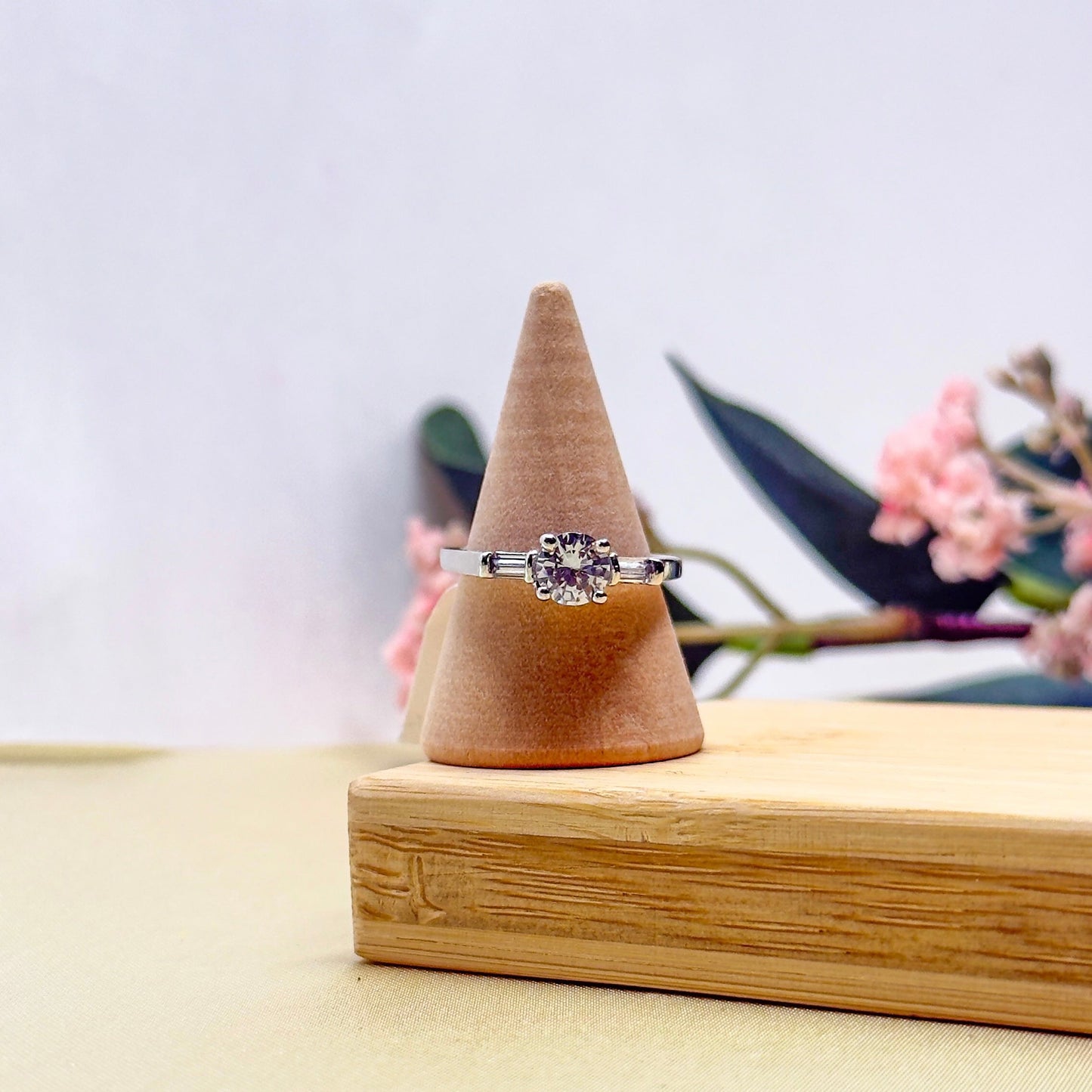 Minar Solitaire Ring