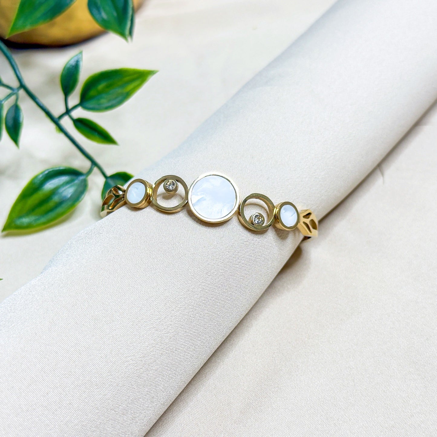 Eclipse Gold Bracelet