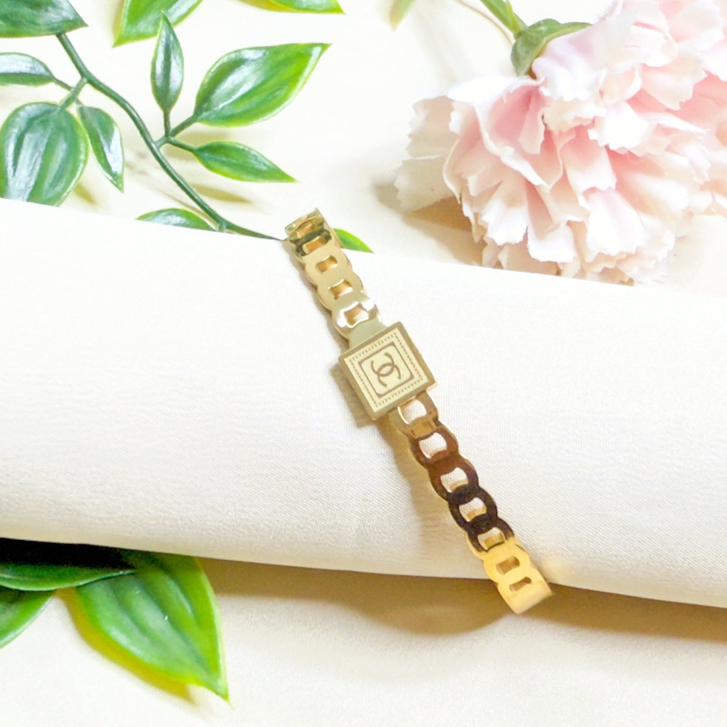 Channel Chain Luxe Bracelet