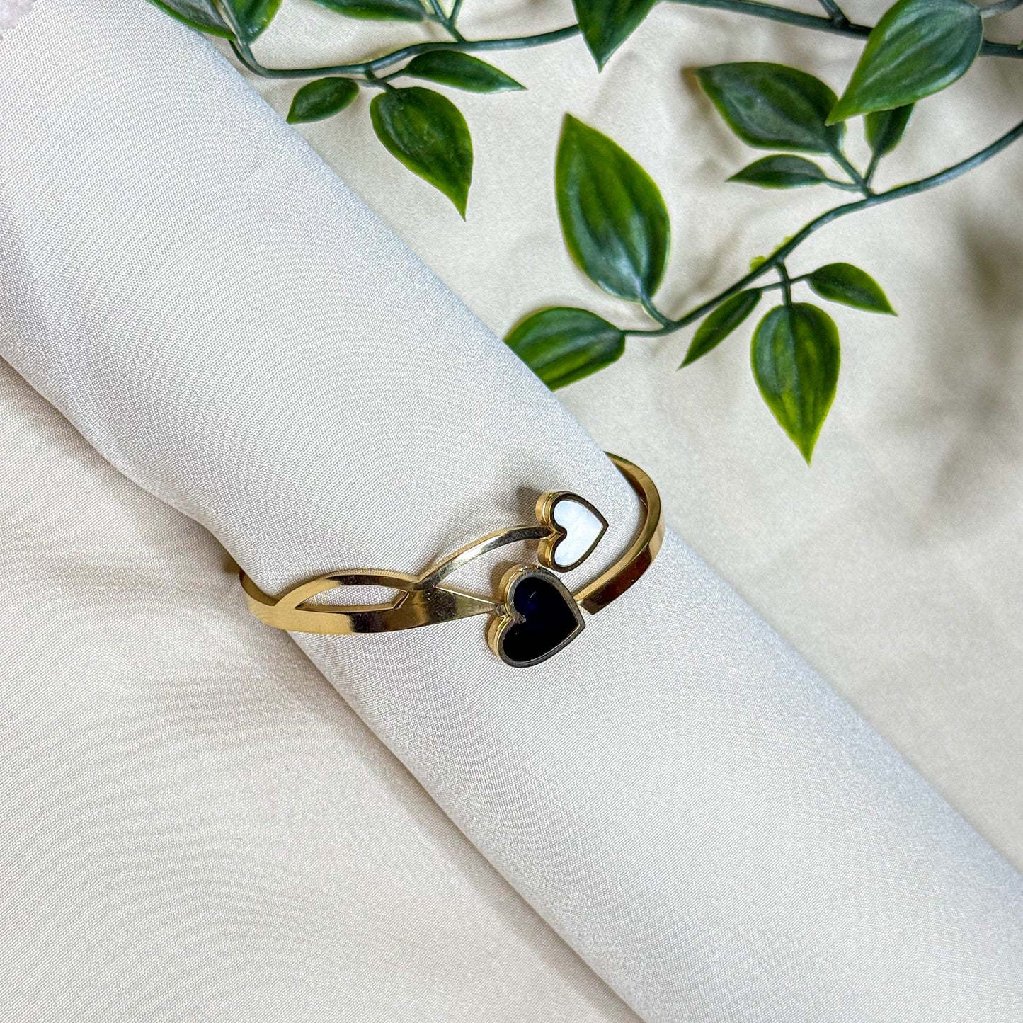 Black White Love Bracelet