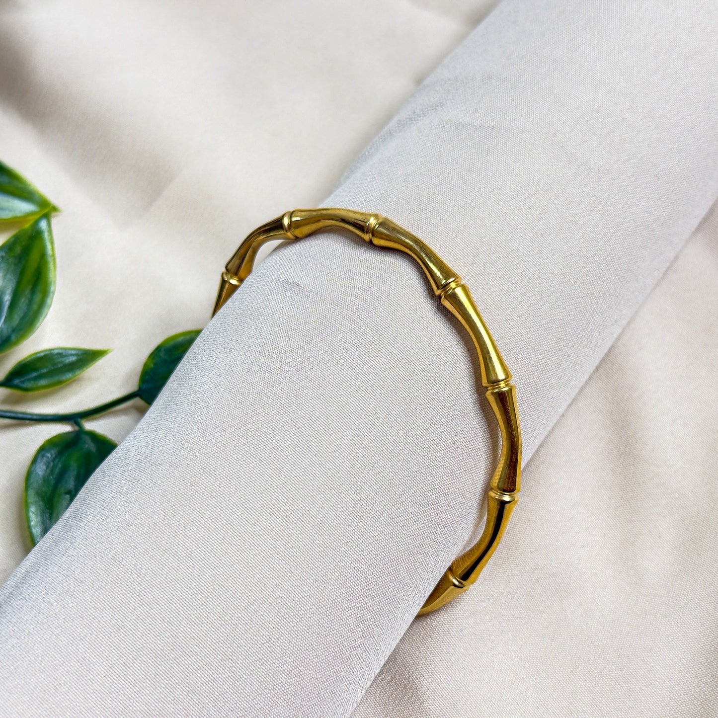 Bamboo Gold Bracelet
