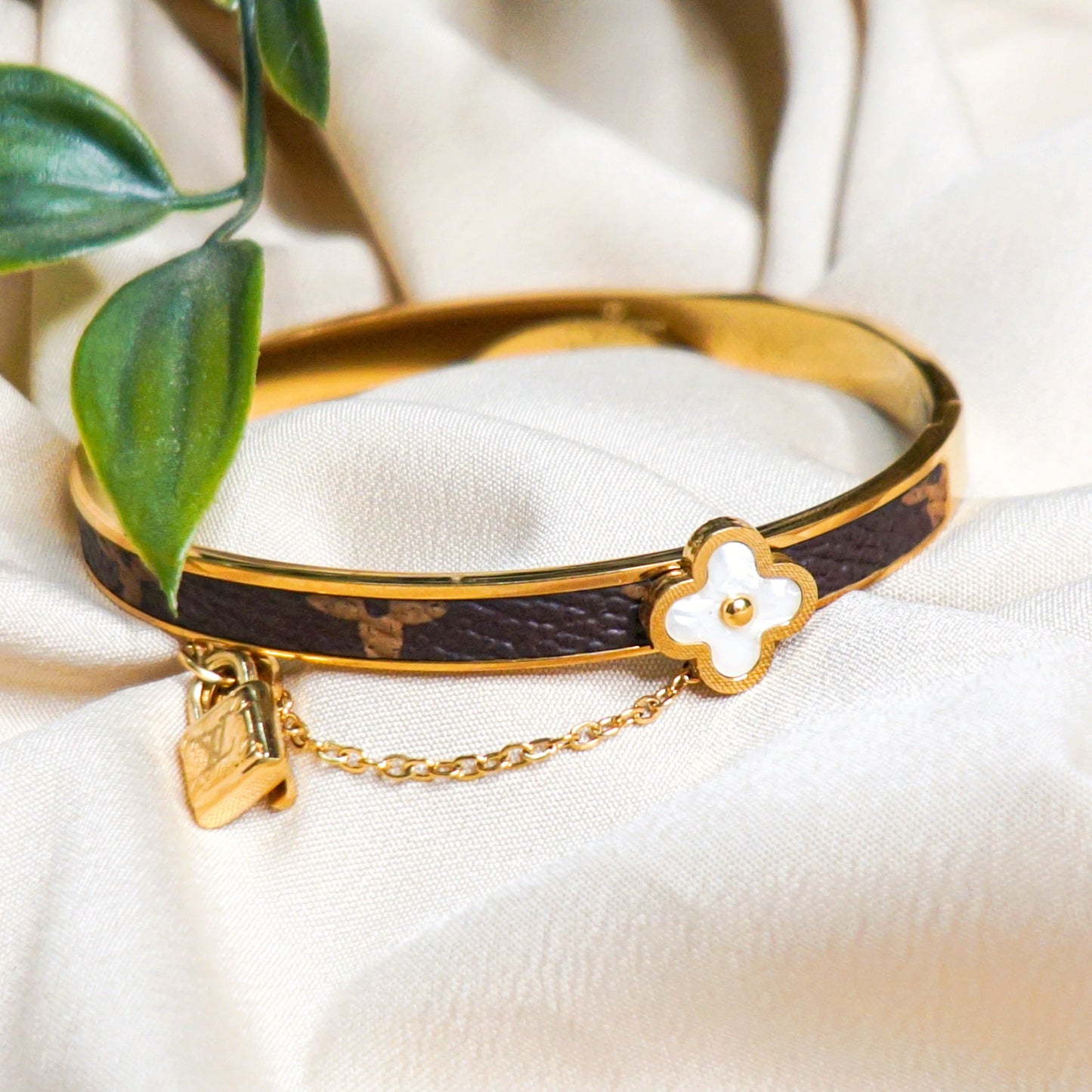 LV Clover Lock Bracelet