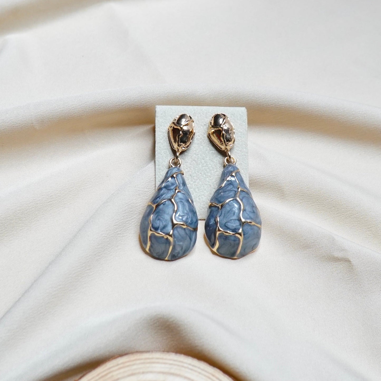 Molten Muse Drop Heavy Earrings