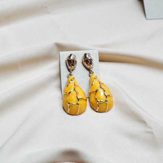Molten Muse Drop Heavy Earrings