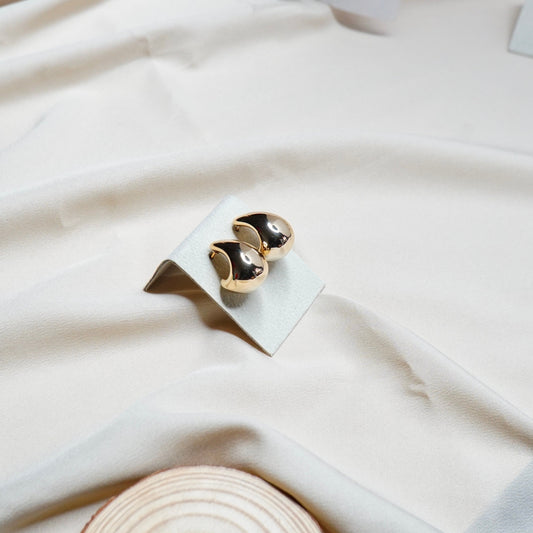 Tear Drop Curve Earrings