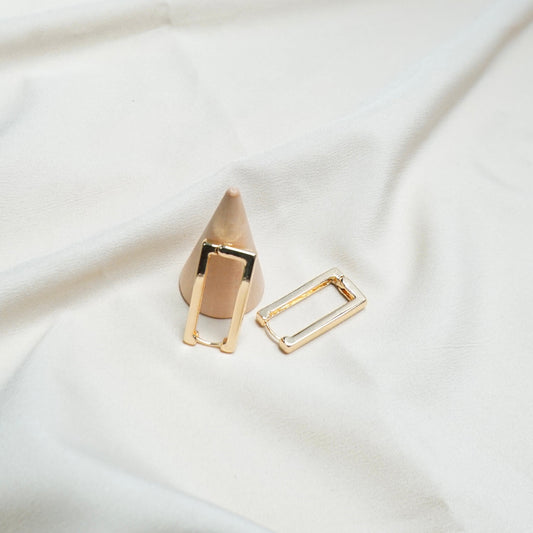 Rectangle Hoop Earrings