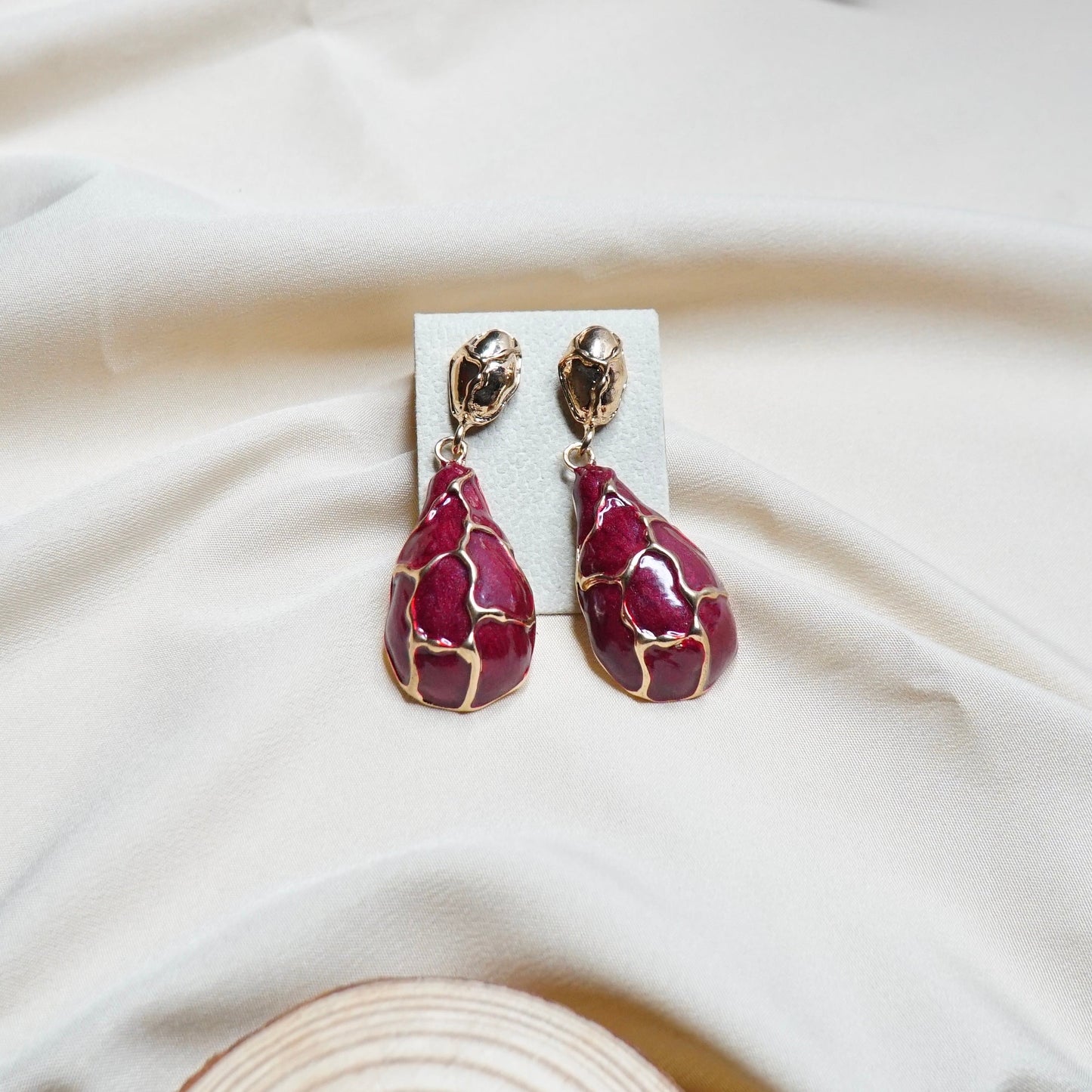 Molten Muse Drop Heavy Earrings