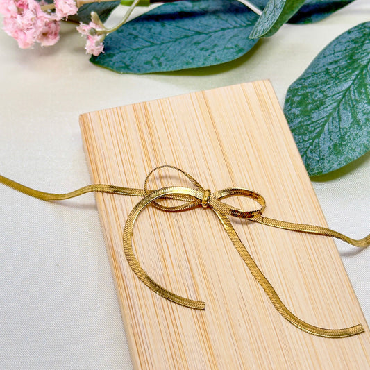 Bow Chain Bracelet